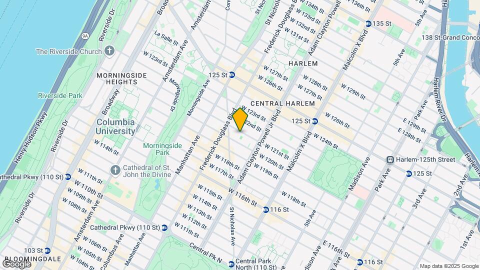 244 W 121st St Mapa y Detalles de la Ubicación