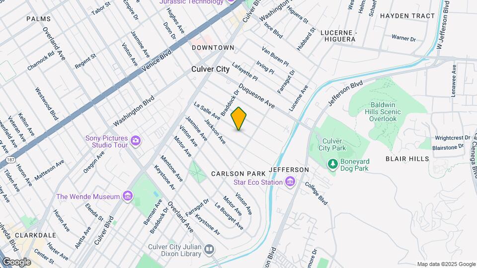 4159 La Salle Ave Map and Location Details