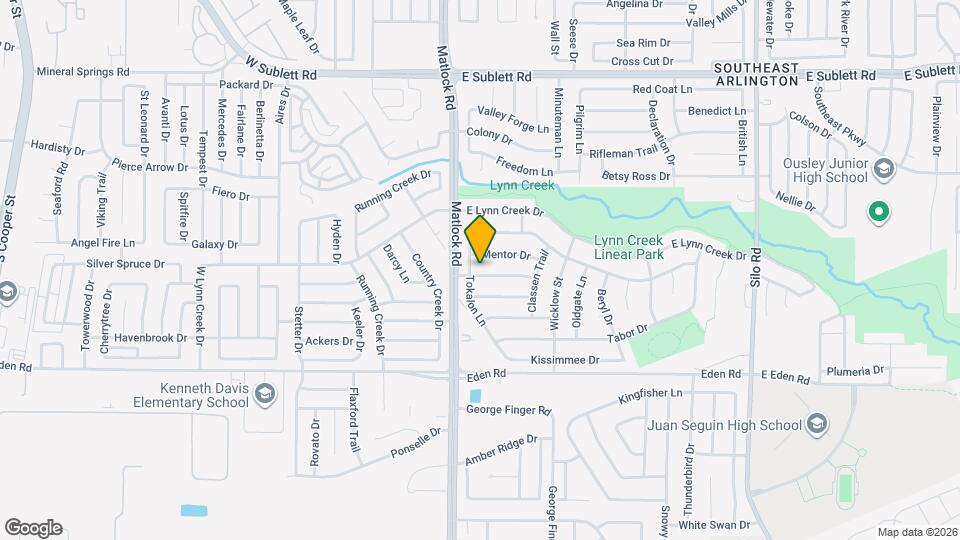 203 Kenosha Ln Map and Location Details