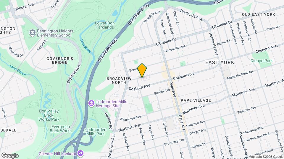 33 Gamble Ave, Unit 107 Map and Location Details