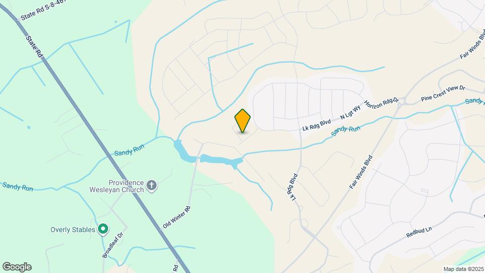 204 Cozy Brook Ct Map and Location Details