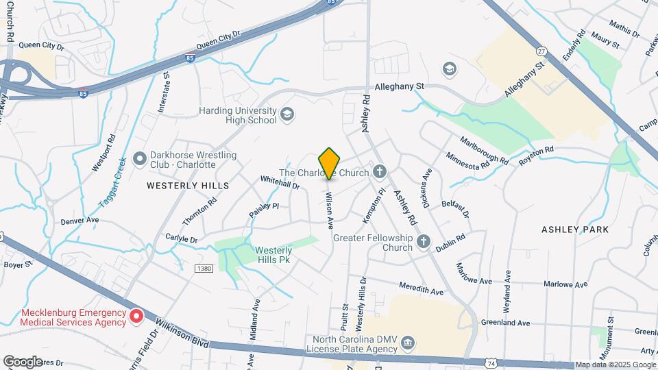 2019 Wilson Ave Map and Location Details