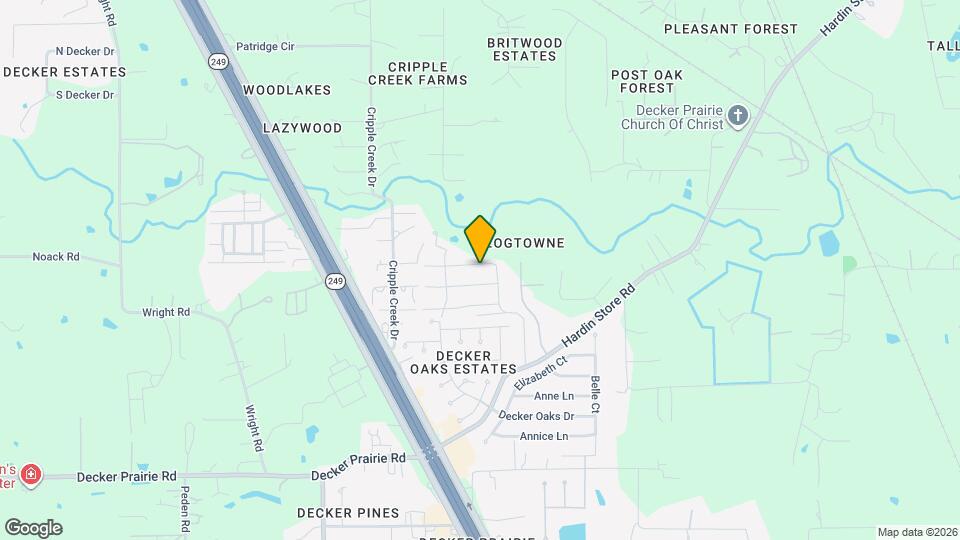 12019 Quartersawn Ln Mapa y Detalles de la Ubicación