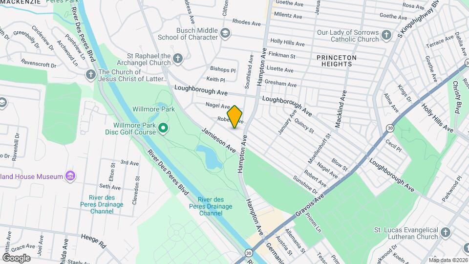 5825 Sunshine Dr Map and Location Details