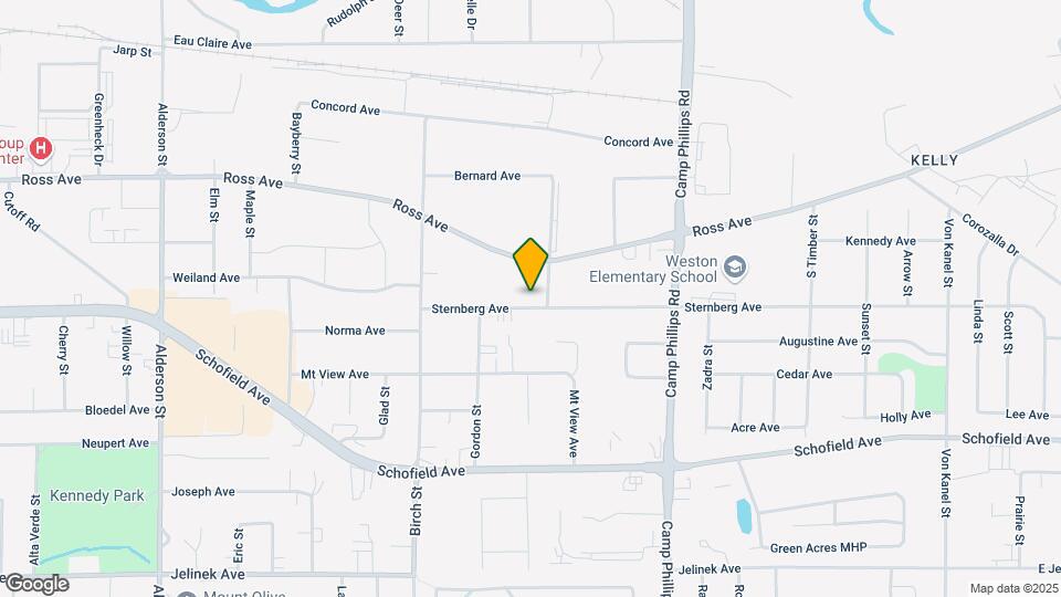3614 Sternberg Ave Map and Location Details