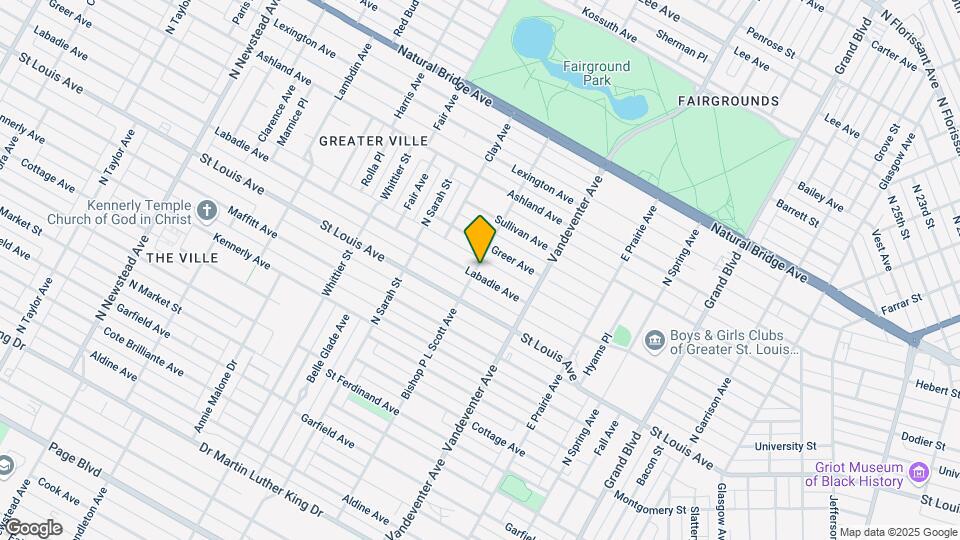 3967 E Labadie Ave Map and Location Details