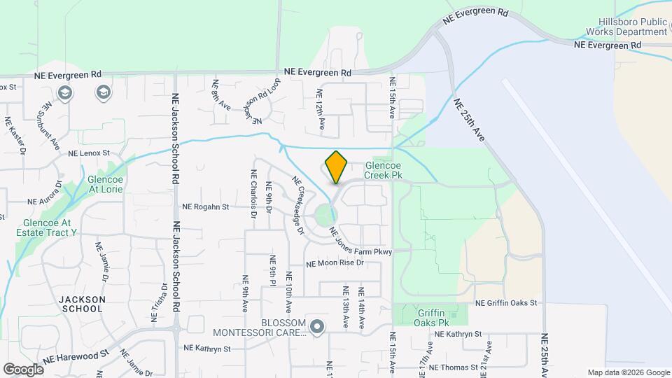 1321 NE Platt St Map and Location Details