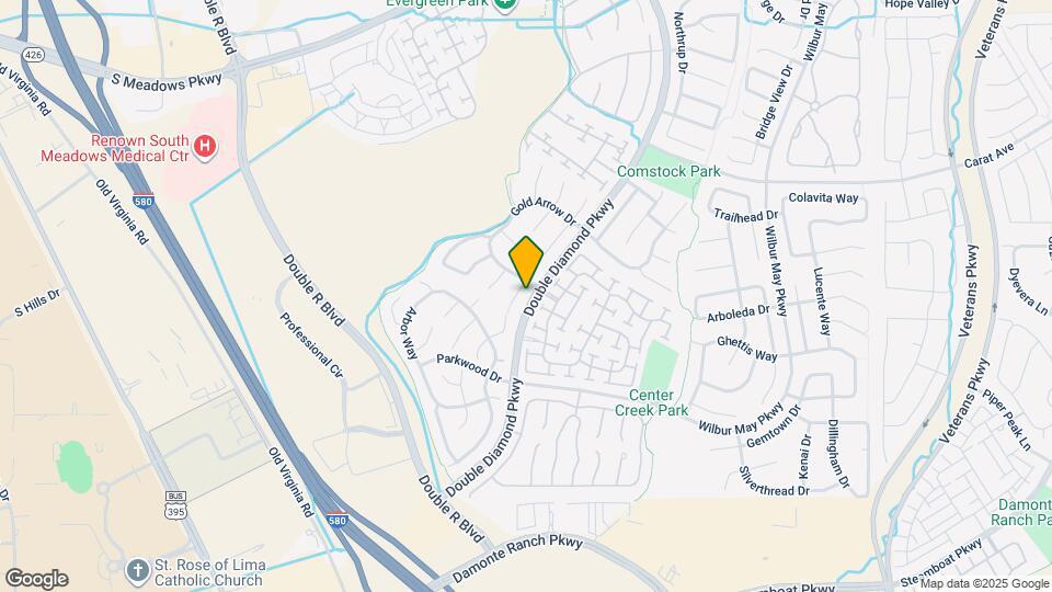 10620 Blue Moon Ct Map and Location Details