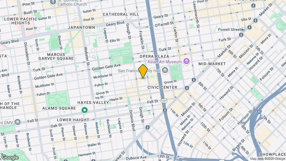 345 Fulton Mapa y Detalles de la Ubicación