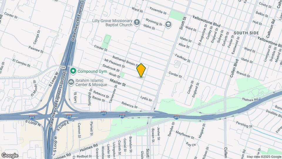 3732 Seabrook St Map and Location Details