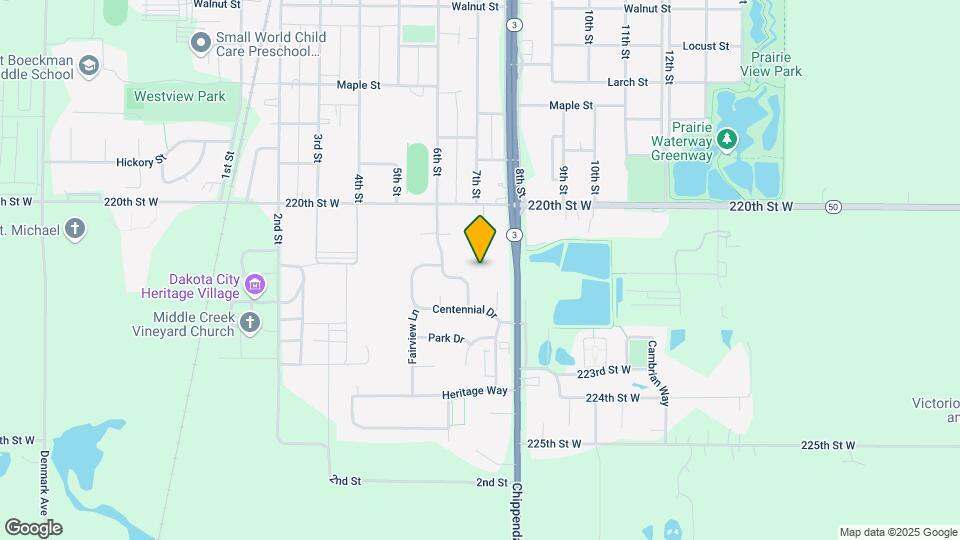 1209 Sunnyside Dr Map and Location Details