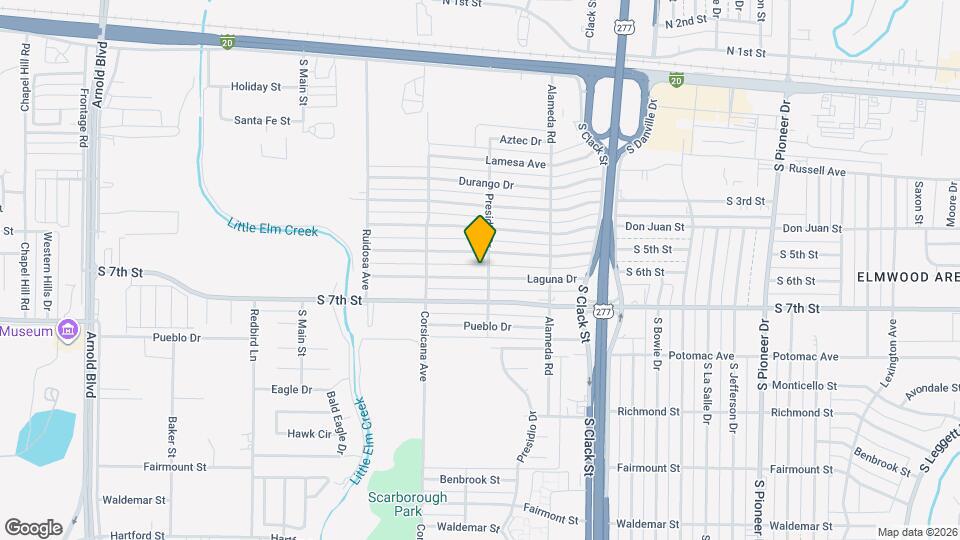 5310 Laguna Dr Map and Location Details