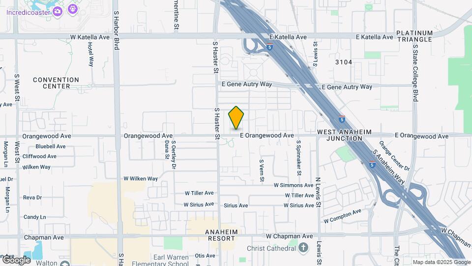 213 Orangewood Ave Map and Location Details