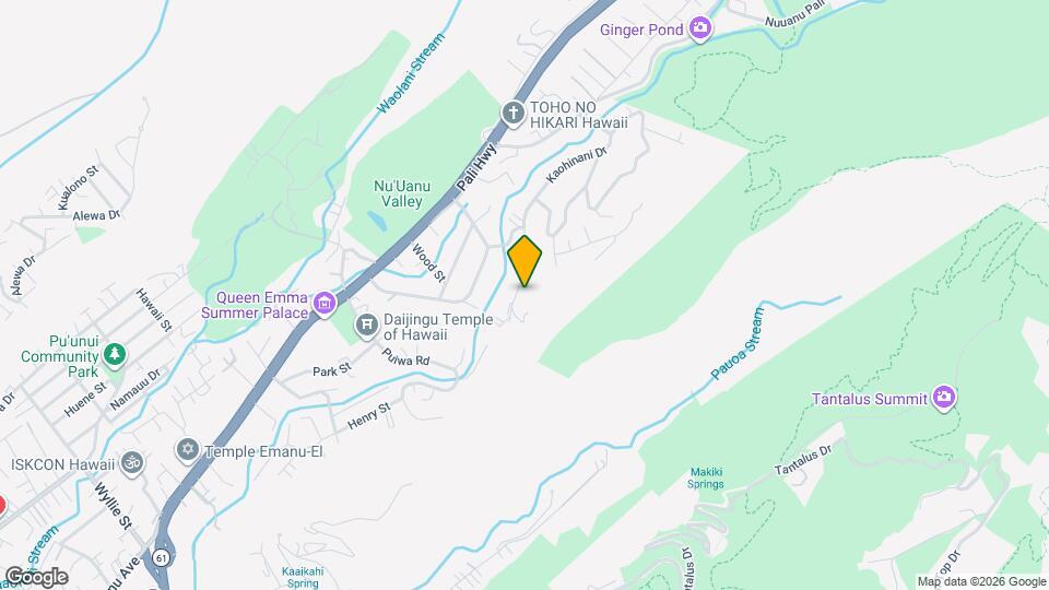 3119 Kaohinani Dr Map and Location Details