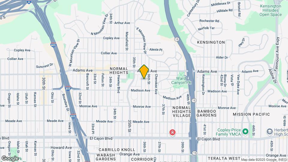 4643 Wilson Ave Map and Location Details