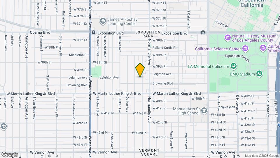 3965 Brighton Ave Map and Location Details