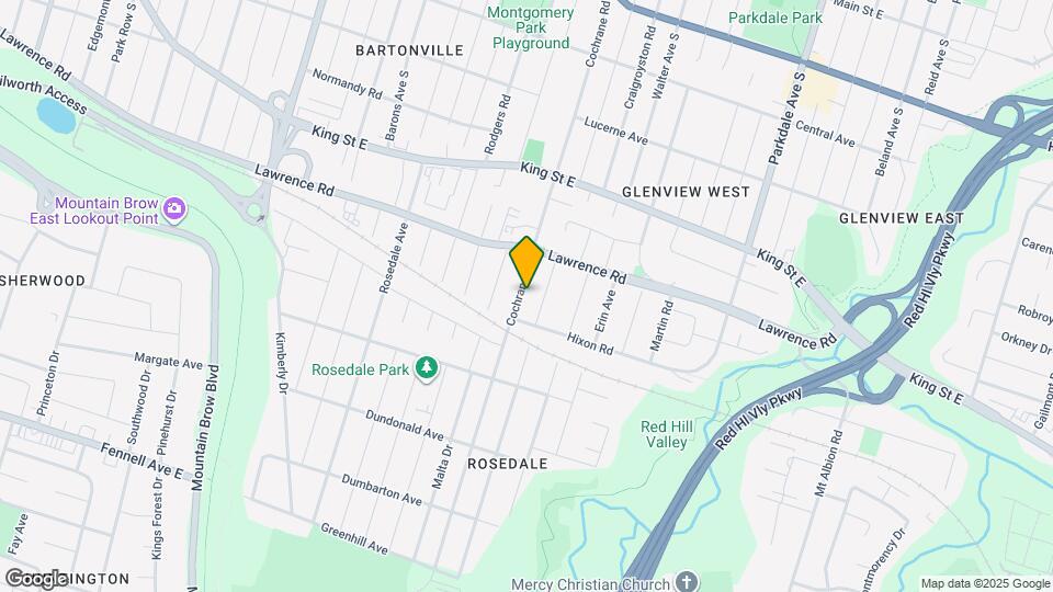 423 Cochrane Rd Map and Location Details