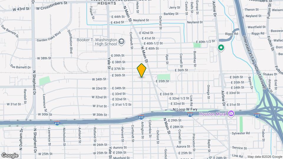 321 E 35th St Map and Location Details