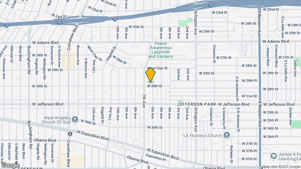 2609 W 30th St Map and Location Details