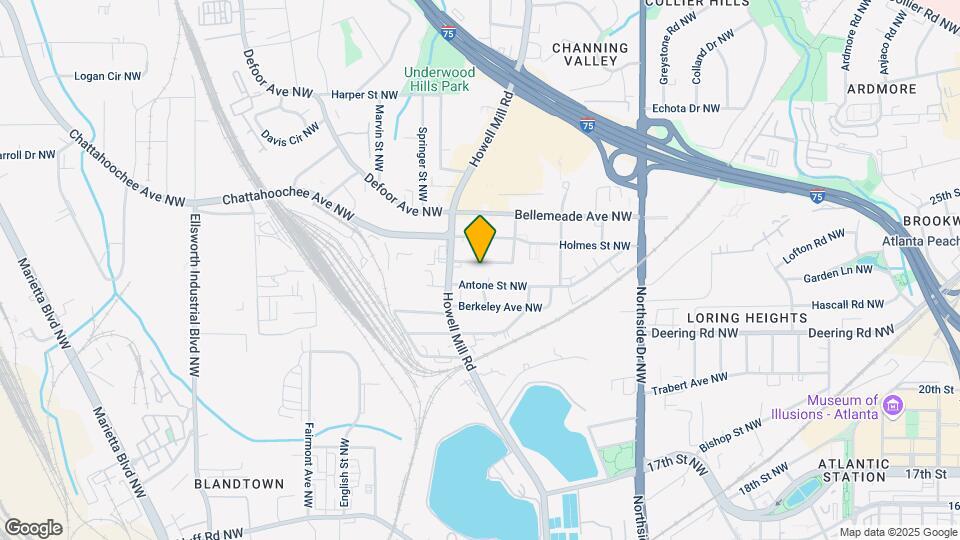 800 Verner St NW-Unit -#1 Map and Location Details