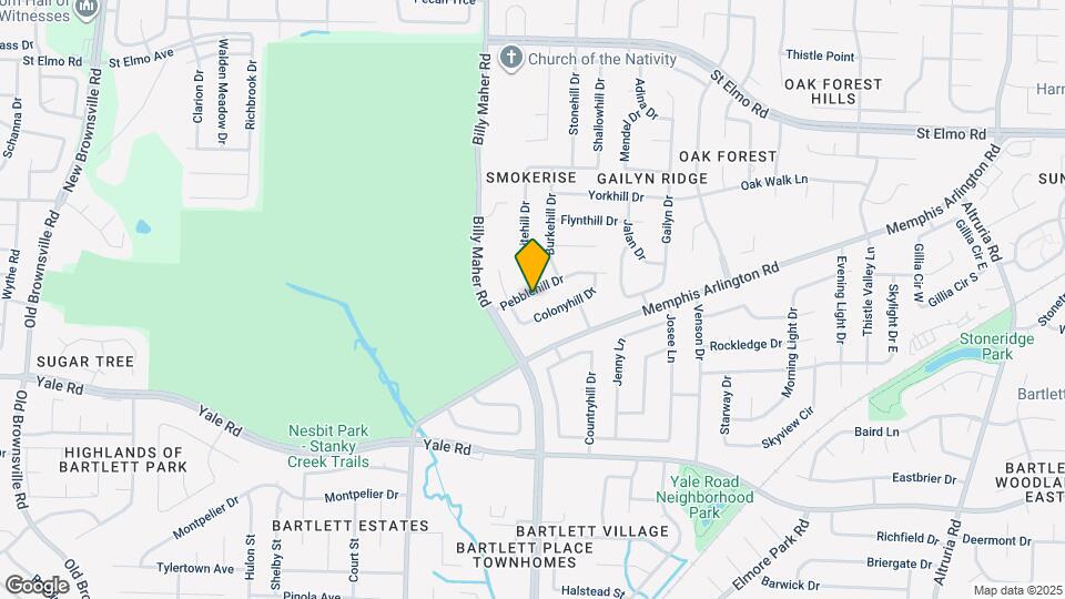 5999 Pebblehill Dr Map and Location Details