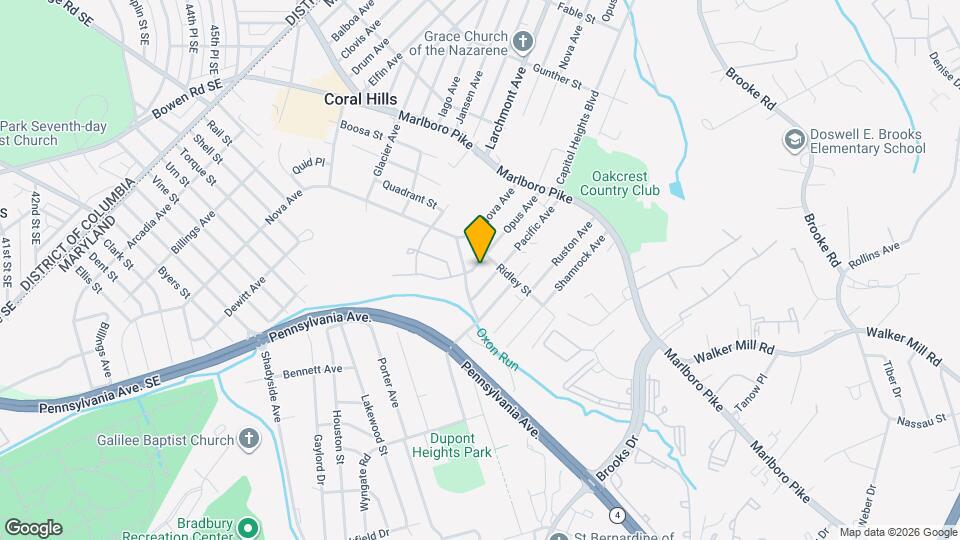 1606 Opus Ave Map and Location Details