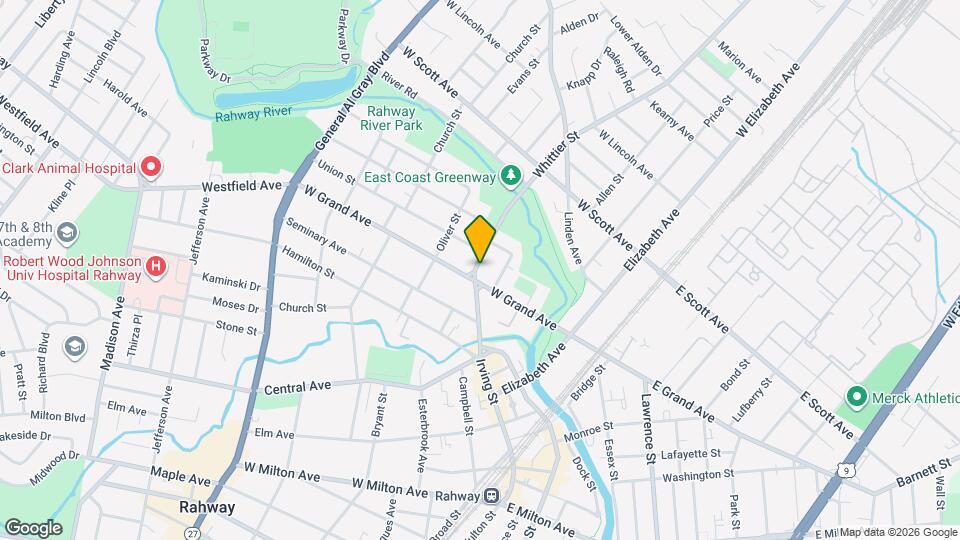 1759 Whittier St Map and Location Details