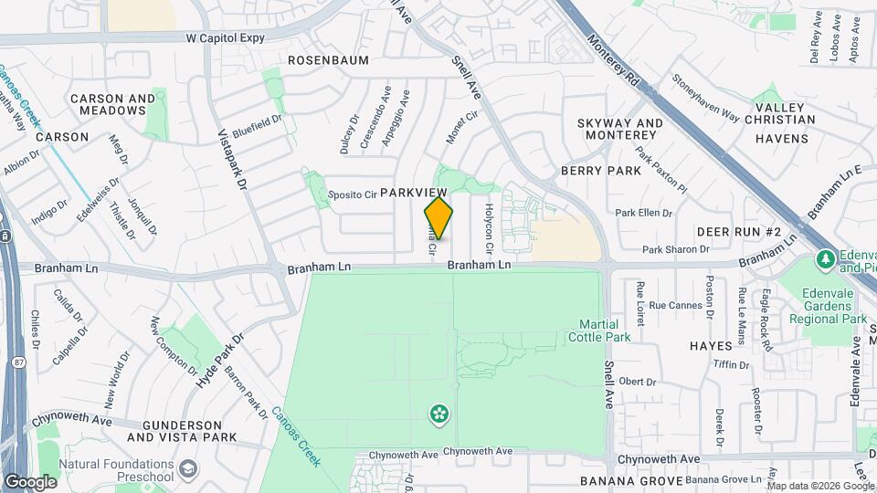 4621 Mia Cir Map and Location Details