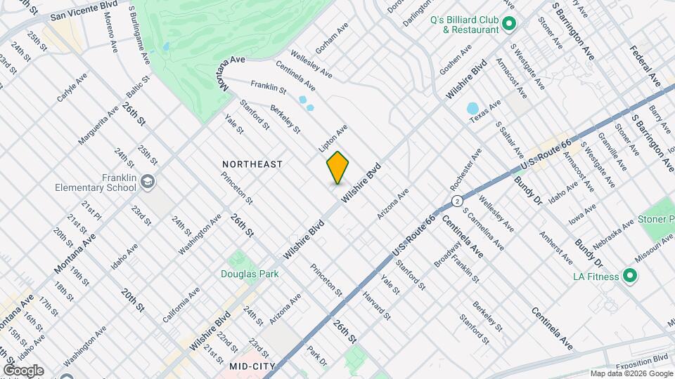 1171 Stanford St Map and Location Details