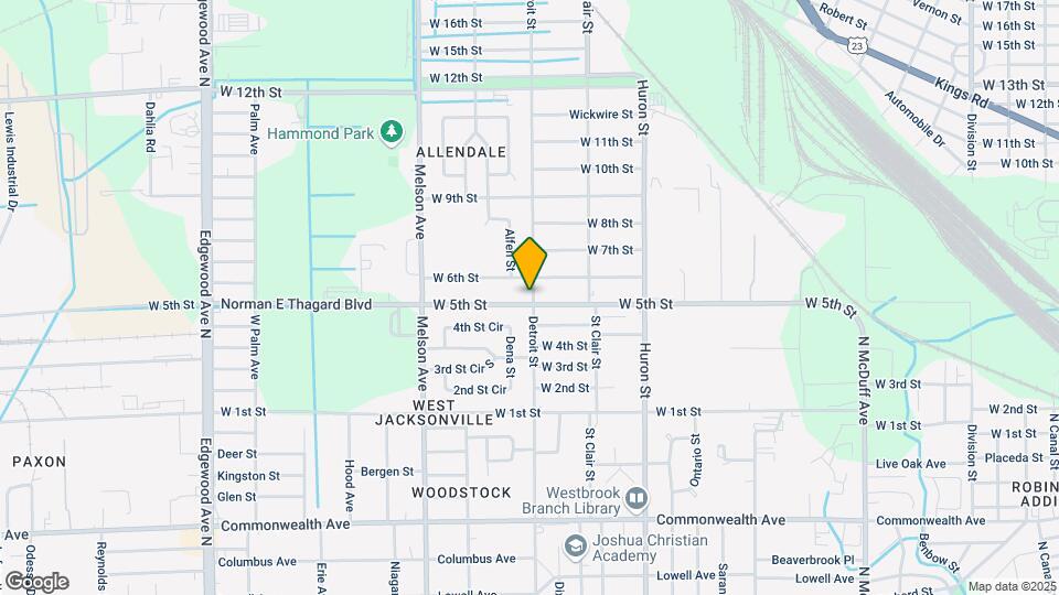 3005 W 5th St Map and Location Details
