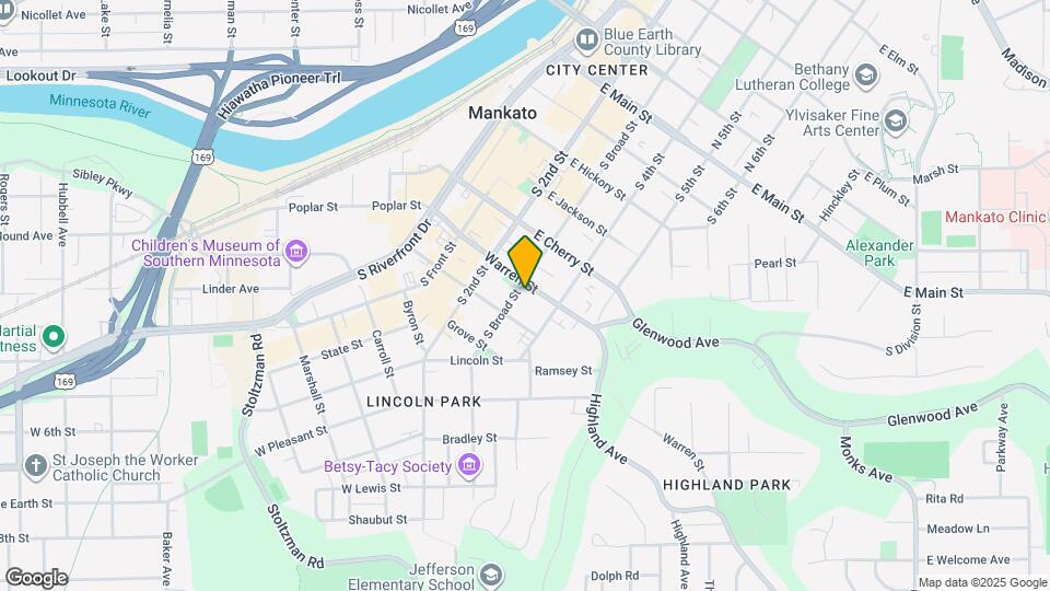 609 S Broad St, Unit Unit 2 Map and Location Details