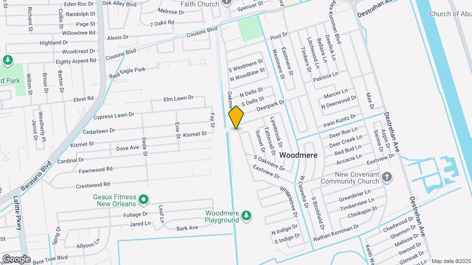 2424 Oakmere Dr Map and Location Details