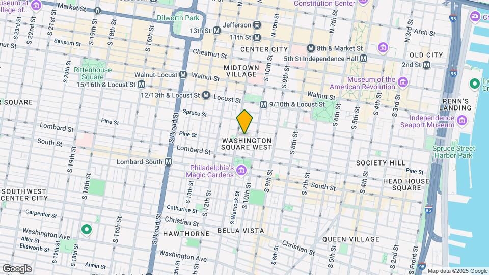 1020 Clinton St Map and Location Details