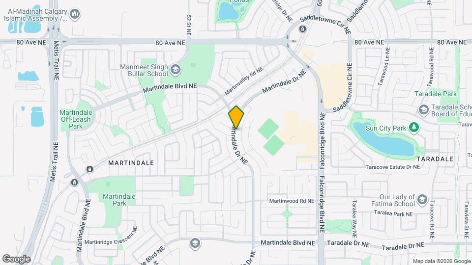 364 Martindale Dr NE Map and Location Details