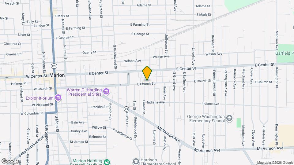 574-576 E Church St Map and Location Details