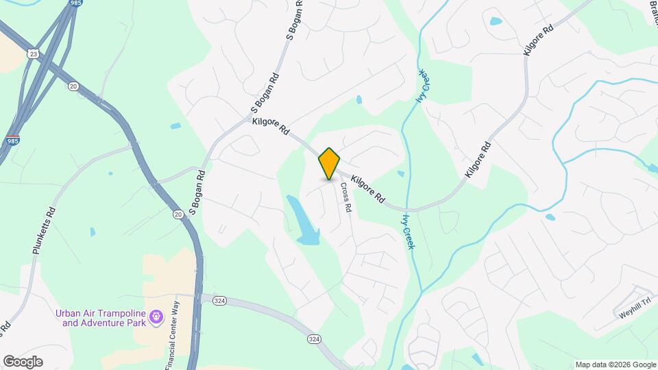 3592 Fallen Oak Dr Map and Location Details