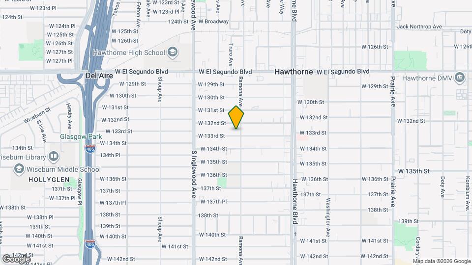 4619 W 133rd St Map and Location Details
