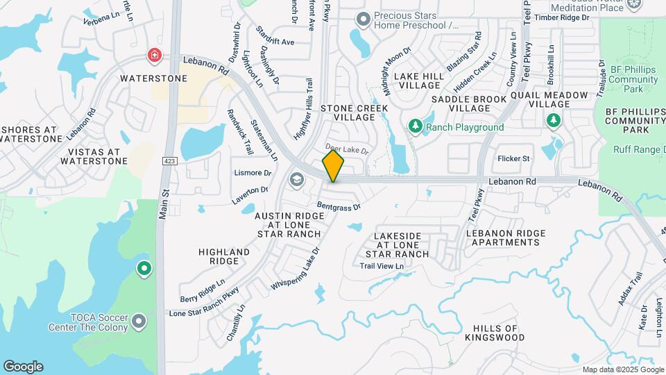 1180 Ranch Gate Ln Map and Location Details