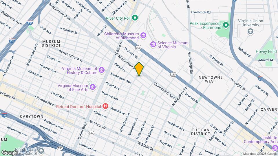 603 N Davis Ave Map and Location Details