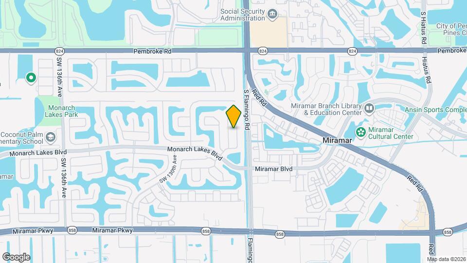 2302 SW 125th Ave Map and Location Details
