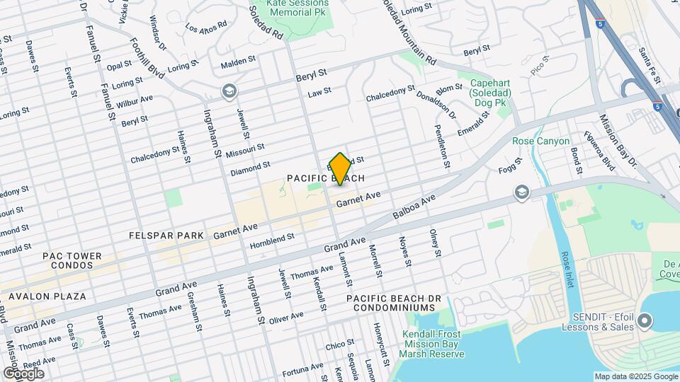 1939 Felspar St Map and Location Details