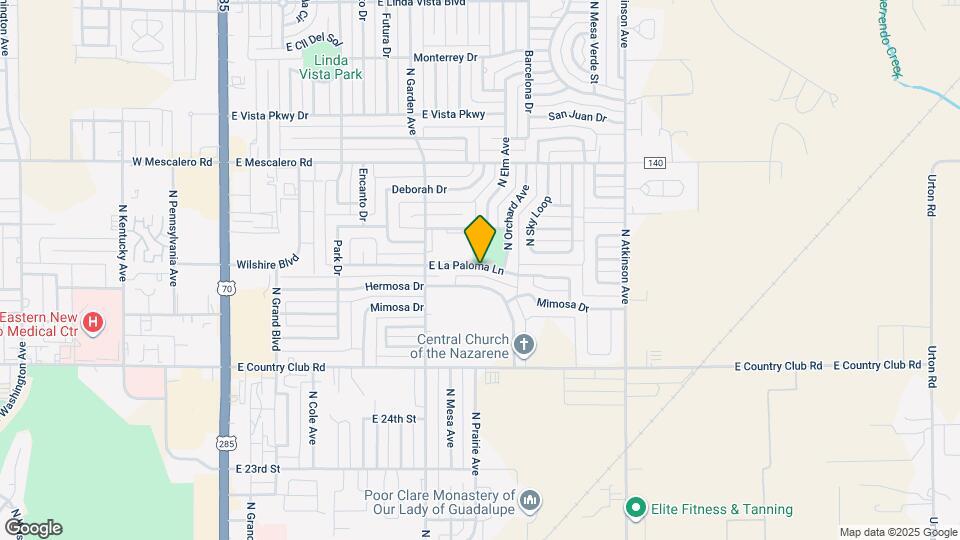 808 E La Paloma Ln Map and Location Details