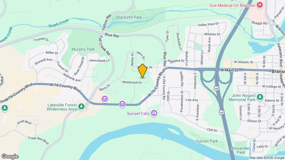 1207 Westwood Dr Map and Location Details