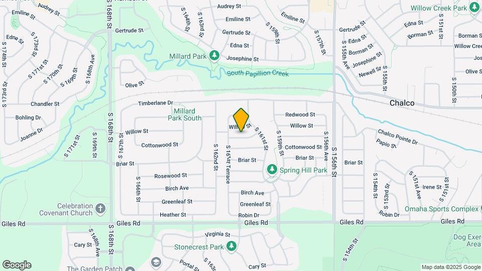16128 Cottonwood Ave Map and Location Details