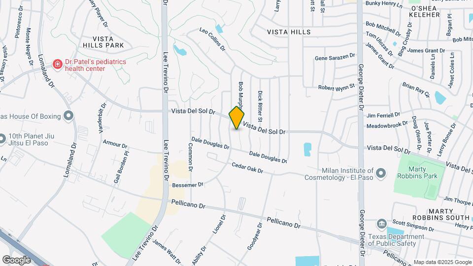 1529 Jim Colbert Ln Mapa y Detalles de la Ubicación