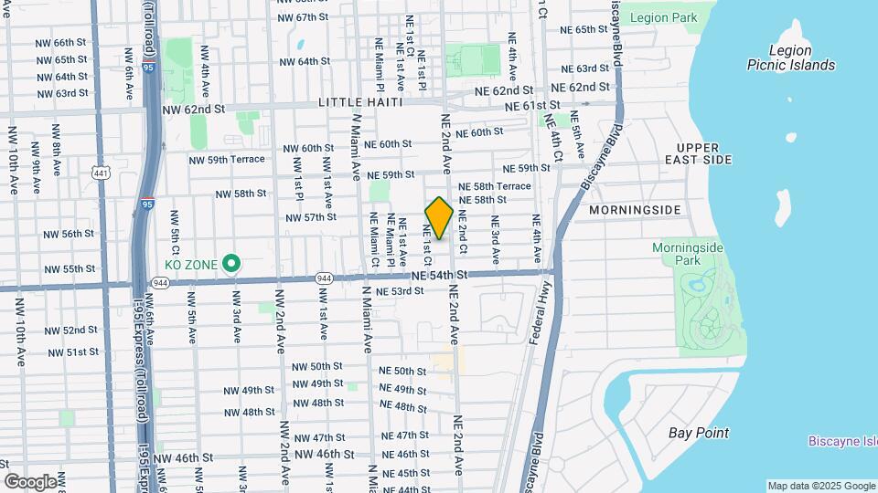 175 NE 55th St Map and Location Details