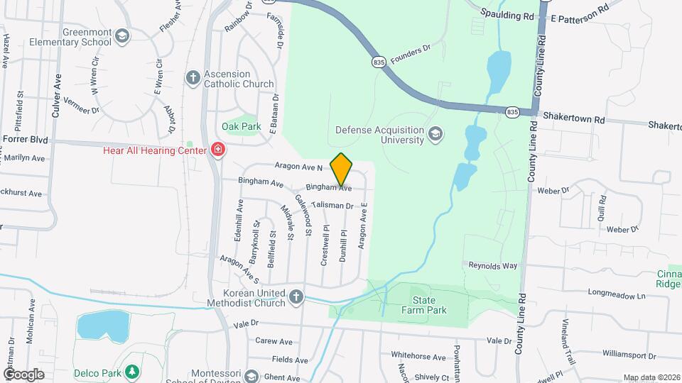 2600 Bingham Ave Map and Location Details