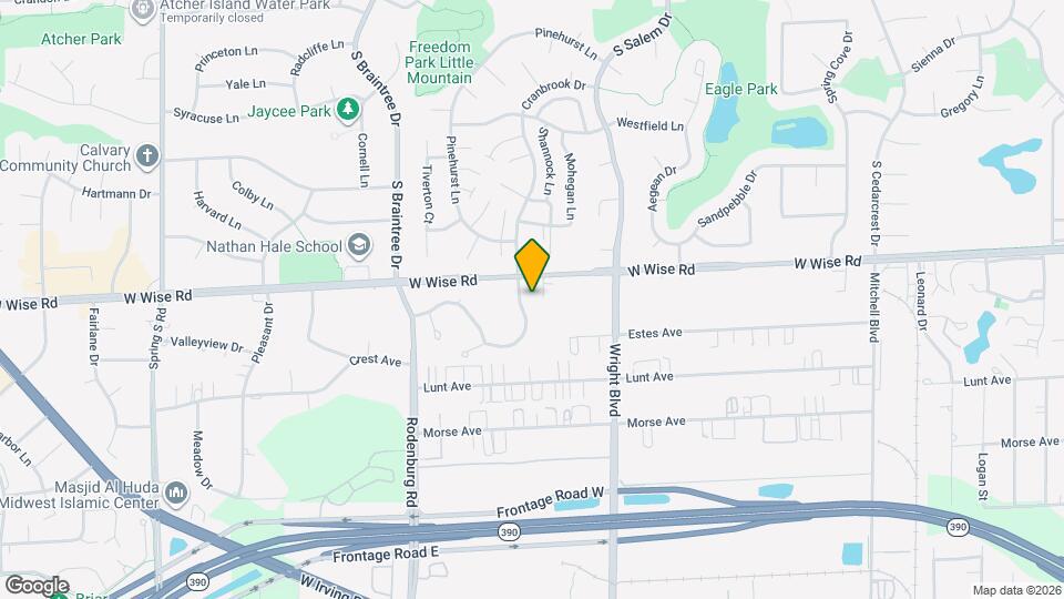 1213 Cranbrook Dr Map and Location Details