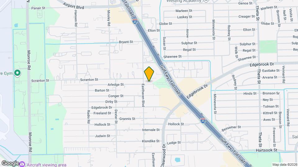 9439 Arledge St Map and Location Details