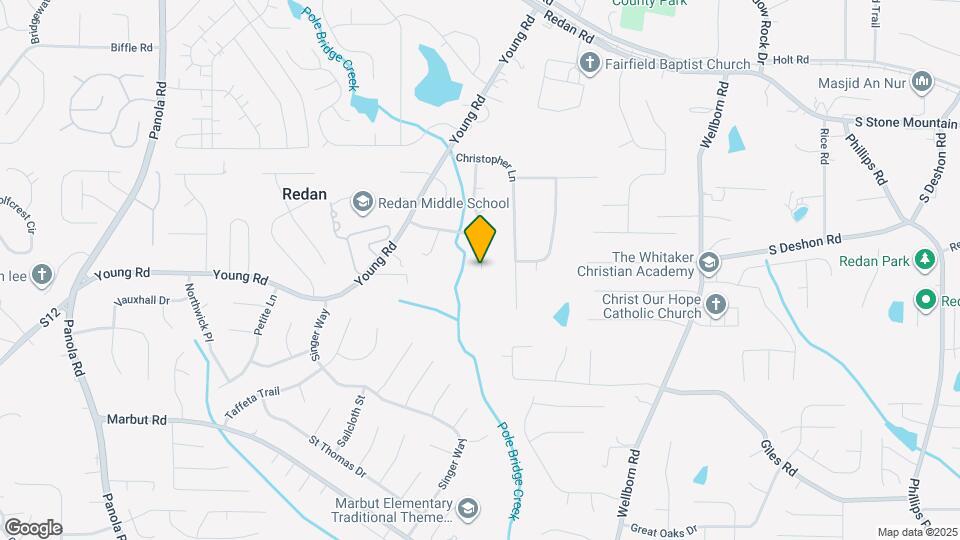 1745 Tree Line Rd Mapa y Detalles de la Ubicación